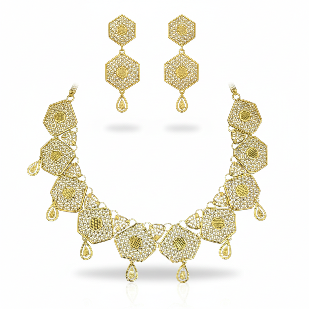 Heritage Gold Statement Necklace