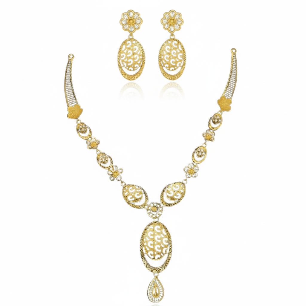 Elegant Gold Choker Necklace