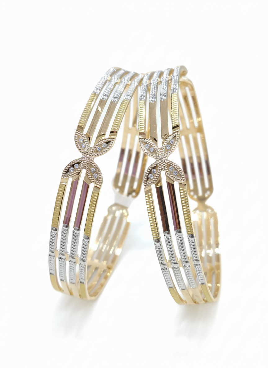 Traditional Gold Bangles Set