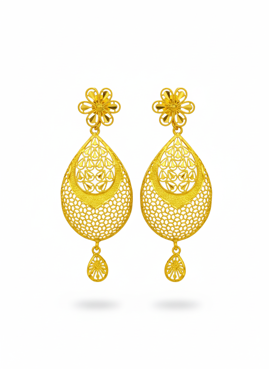 Classic Gold Jhumkas